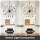 preview thumbnail 16 of 16, Sputnik Chandelier Mid Century Modern Brushed Nickel Chandeliers Industrial 24-Light Starburst Pendant Light