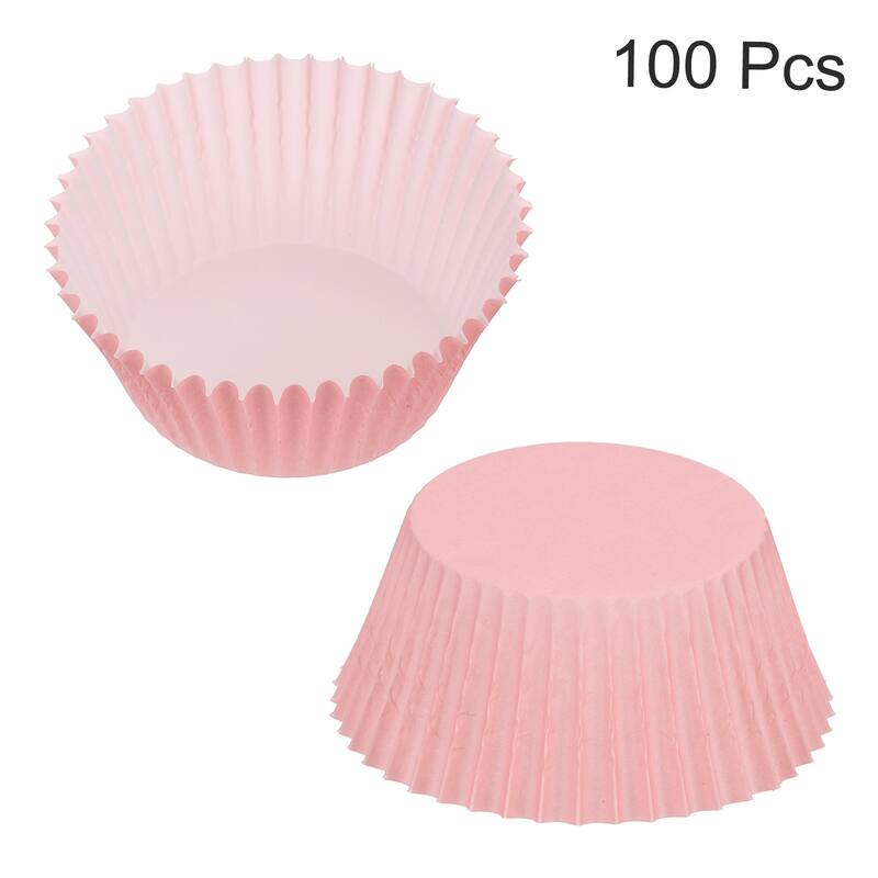 100 Pcs Cupcake Liners Paper Cup for Baking Cupcake Wrapper