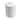 57 Ounce Porcelain Medium Dry Goods Canister With Air Tight Lid in White