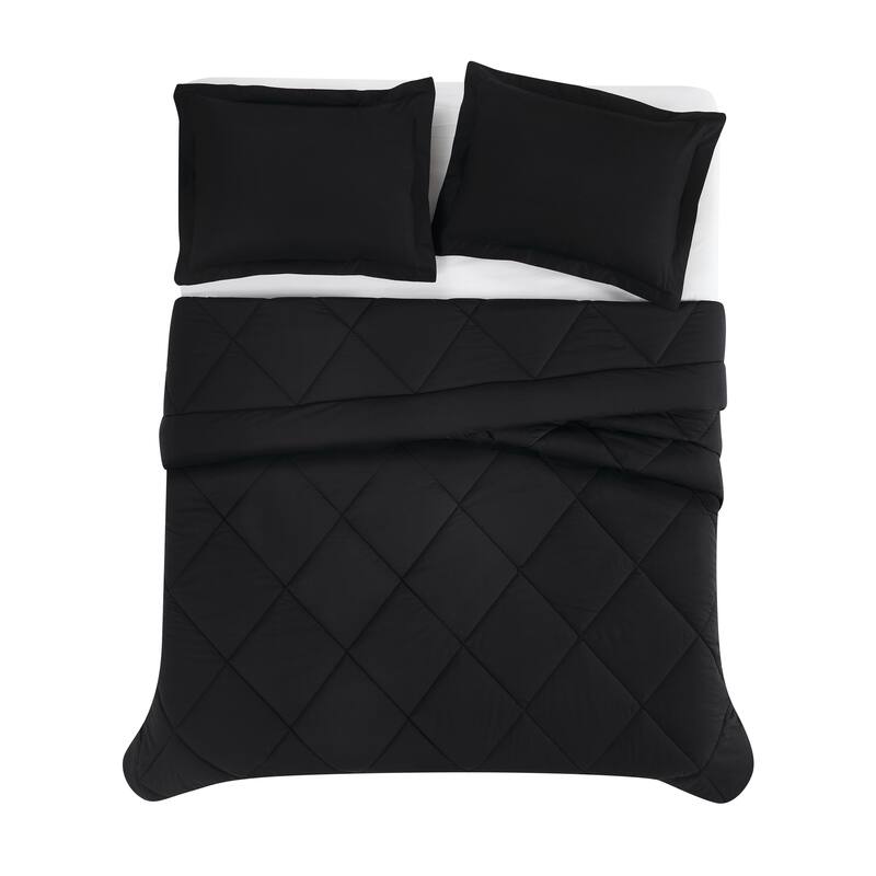 Cannon Solid Percale Comforter Set