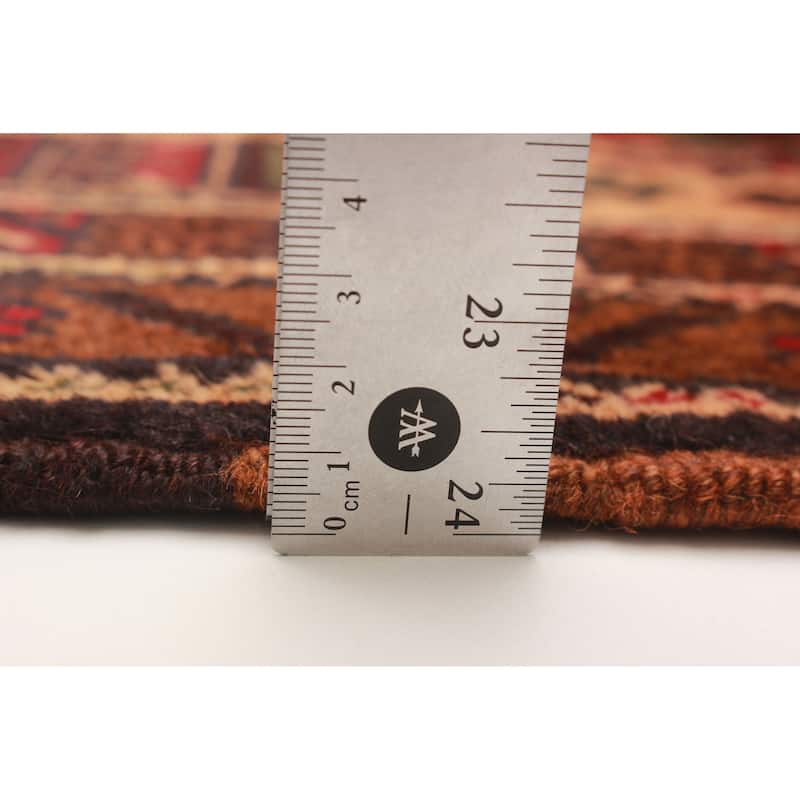 Teimani Burnt Orange Rug 2'9" x 4'8" - 2'9 x 4'8