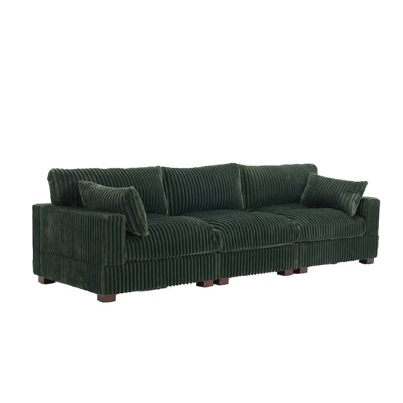 U-shaped Modular Sectional Set Upholstered Sofa Couch