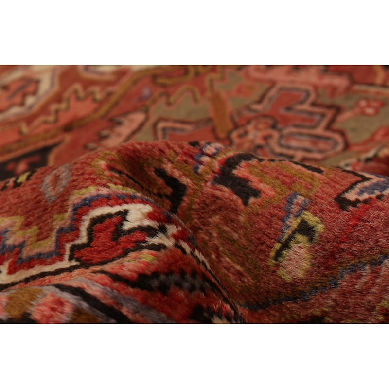 ECARPETGALLERY Hand-knotted Sarabi Red Wool Rug - 8'6 x 11'3