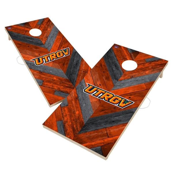 slide 2 of 6, Texas Rio Grande Valley Vaqueros Cornhole Board Set 16 Years and Up