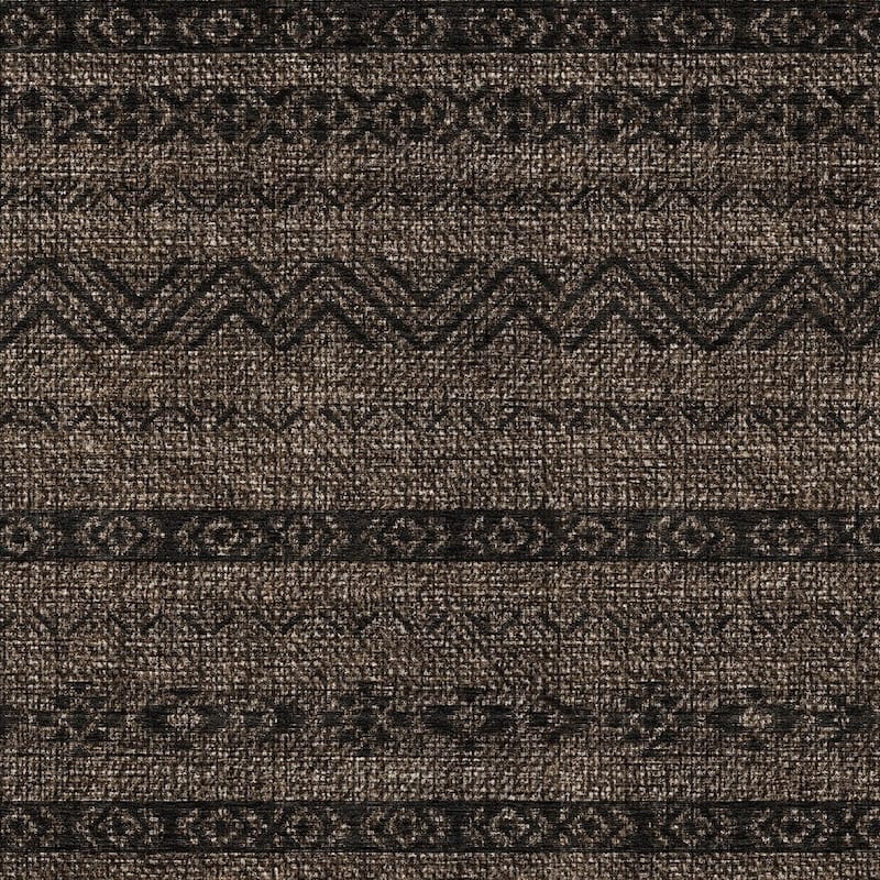 HomeRoots Southwestern Transitional Rectangle Outdoor Rug