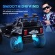 preview thumbnail 6 of 14, 12V Kids Ride-On Truck with Remote Control, Dual Motors, 3-Speed, Suspension Wheels, LED Lights, Music & Horn, Ages 3-6