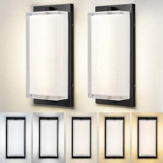 12 Inch 18W LED Dimmable Sconces 5CCT Adjustable