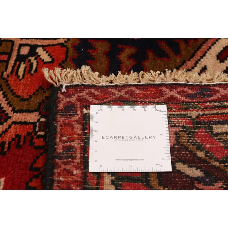 ECARPETGALLERY Hand-knotted Kayseri Red Wool Rug - 5'5 x 6'11
