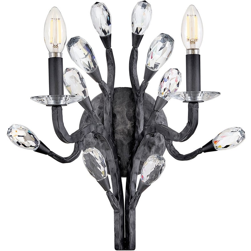 Fredrick Ramond FR46802 Eve 2 Light 16" Tall LED Wall Sconce