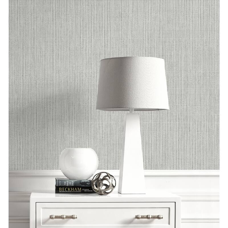 Seabrook Designs Queens Weave Nonwoven Unpasted Wallpaper