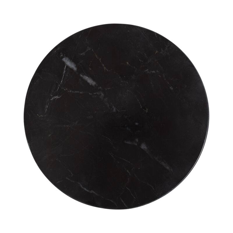 Kate and Laurel Engles Adjustable Marble Table and Plant Stand