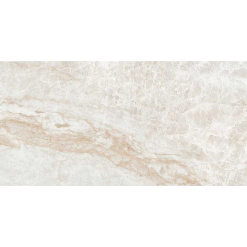 Galleria White Semi-Polished Porcelain Tile - Floor, Wall - Large Format