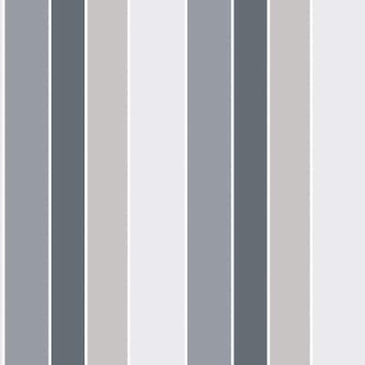 Galerie Wallcoverings Nordic Elements Multi-Stripe Design Non-woven Matte Wallpaper Roll