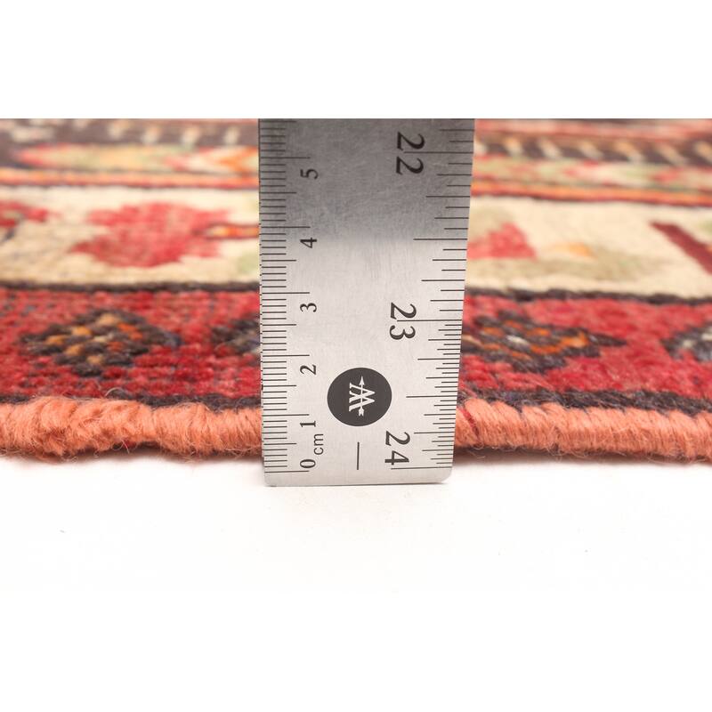 ECARPETGALLERY Hand-knotted Baluch Black Wool Rug - 2'0 x 6'7