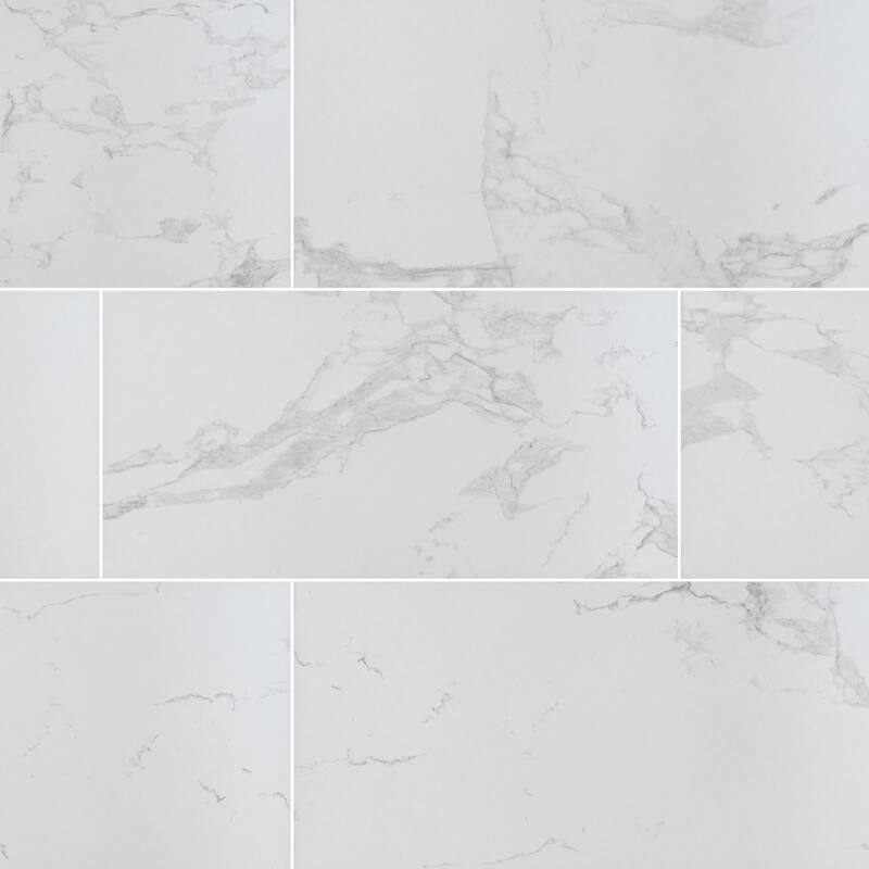 Ackland AKNPTCHI12X24M-PL Chiara - 12" x 24" Porcelain Solid Floor and