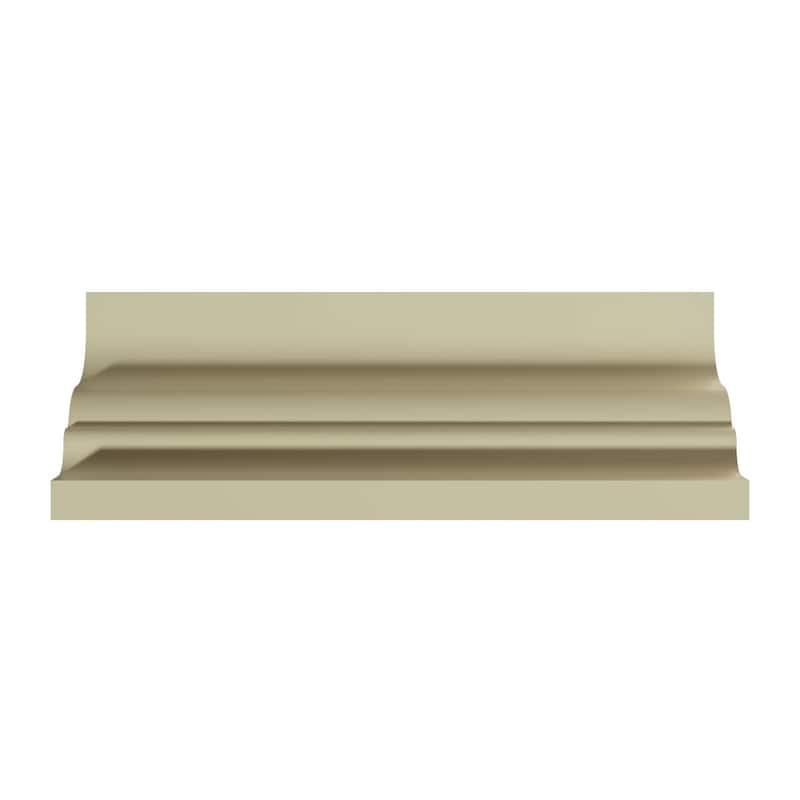 6"H x 6"P x 8 3/8"F x 96"L Tessa Crown Moulding - 1-Pack