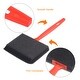 preview thumbnail 4 of 3, 4" Foam Paint Brushes Bevel Edge w Plastic Handle Sponge Brush 2Pcs - Black