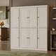 preview thumbnail 18 of 57, Palace Imports 65" 100% Solid Wood Shaker Pantry Cabinet Off White