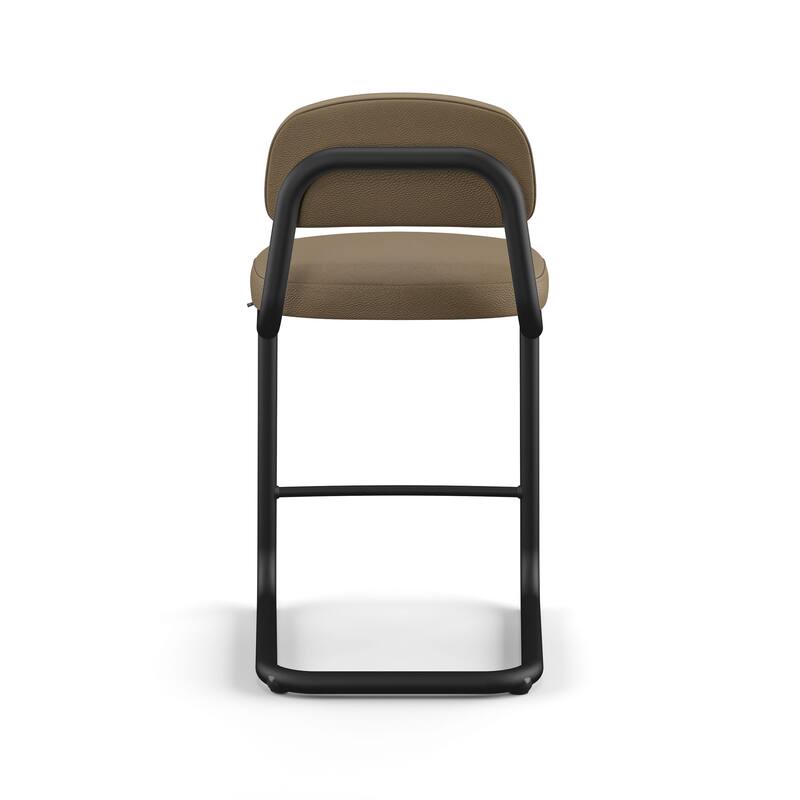 Amisco Flynn 26 in. Counter Stool with Metal Base