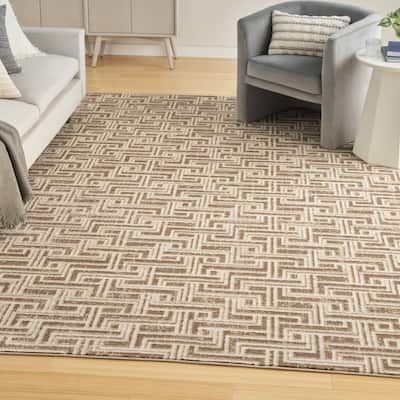 Nourison Serenity Home Indoor Geometric Area Rug