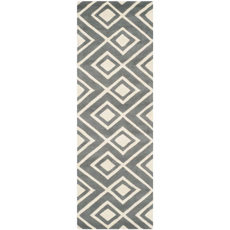SAFAVIEH Handmade Chatham Evda Modern Moroccan Wool Rug