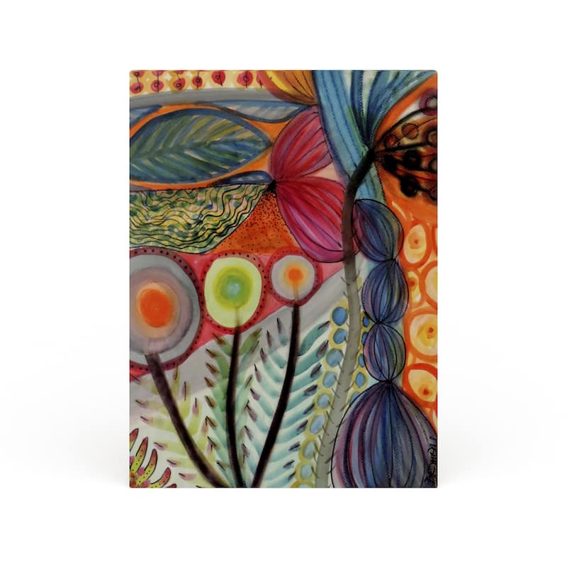 The Curated Nomad 'Vivaces' Gallery Wrapped Canvas Art
