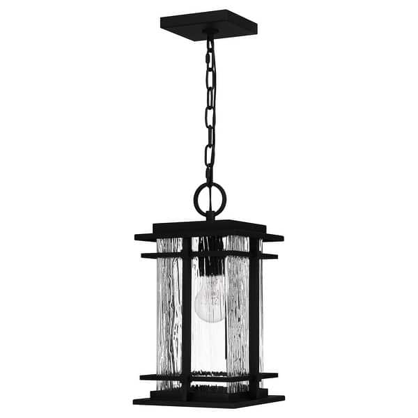 slide 2 of 6, McAlister 1-Light Outdoor Wall Mount in Earth Black Earth Black