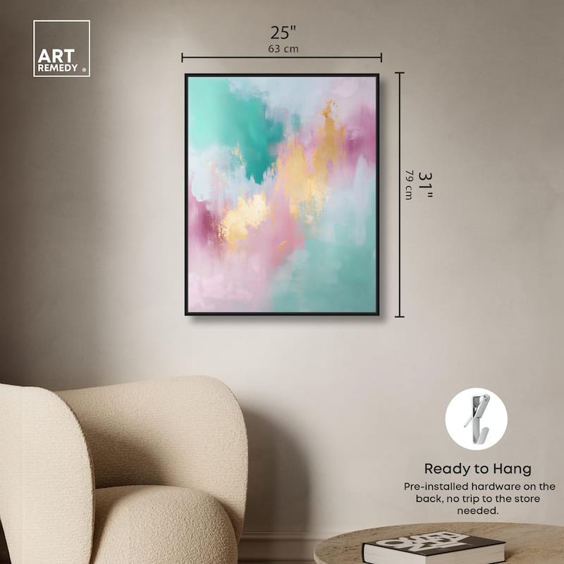 Pastel Dreams Mist Canvas by Art Remedy