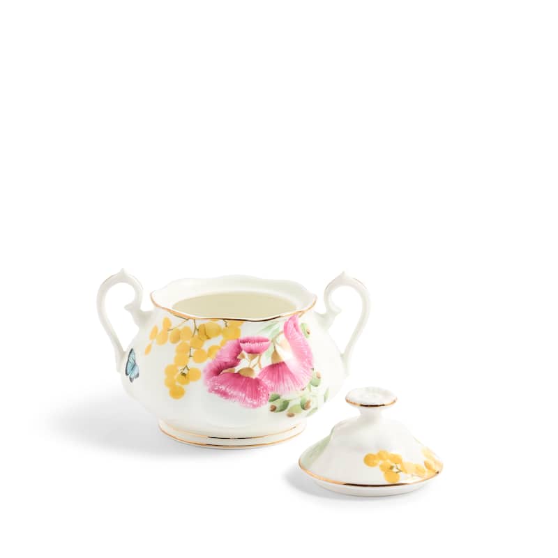 Royal Albert Miranda Kerr Australiana Teapot, Sugar & Creamer Set, 3-Piece - N/A