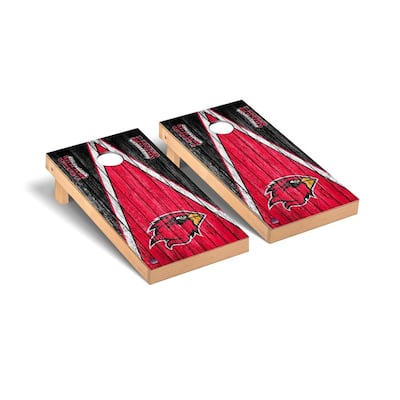 Lamar Triangle Cornhole Board Set