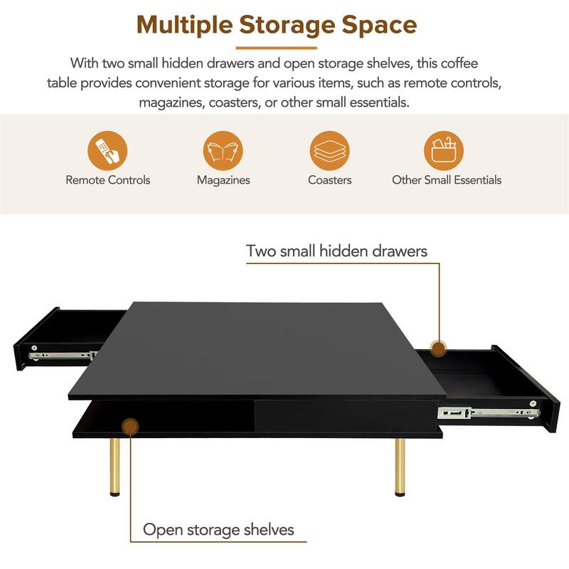 Exquisite High Gloss Coffee Table