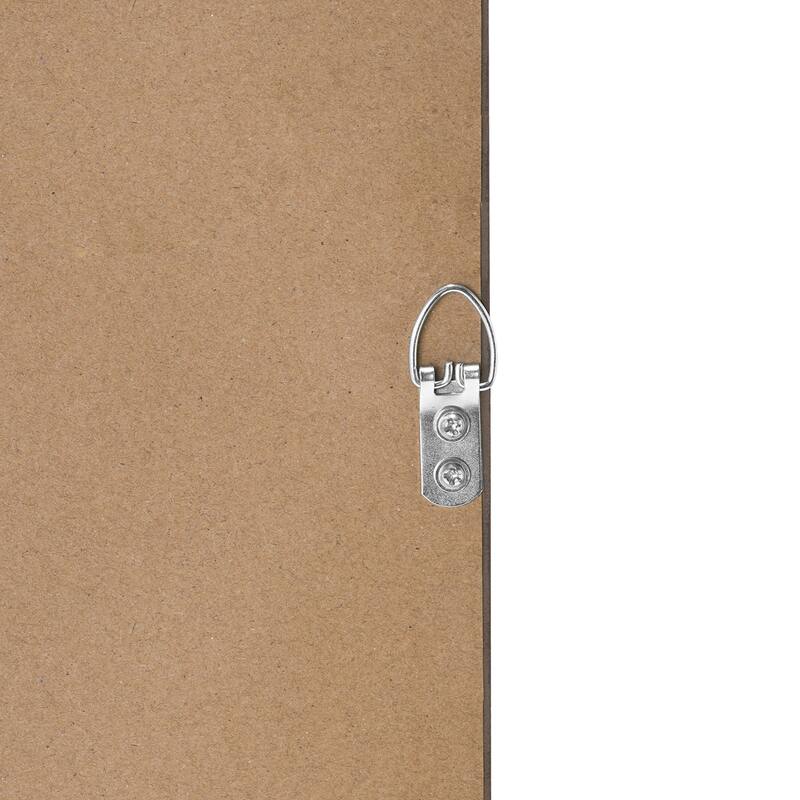 American Art Decor Carved Recollections Box Top Carved Mirror in Brown - 24" x 24"