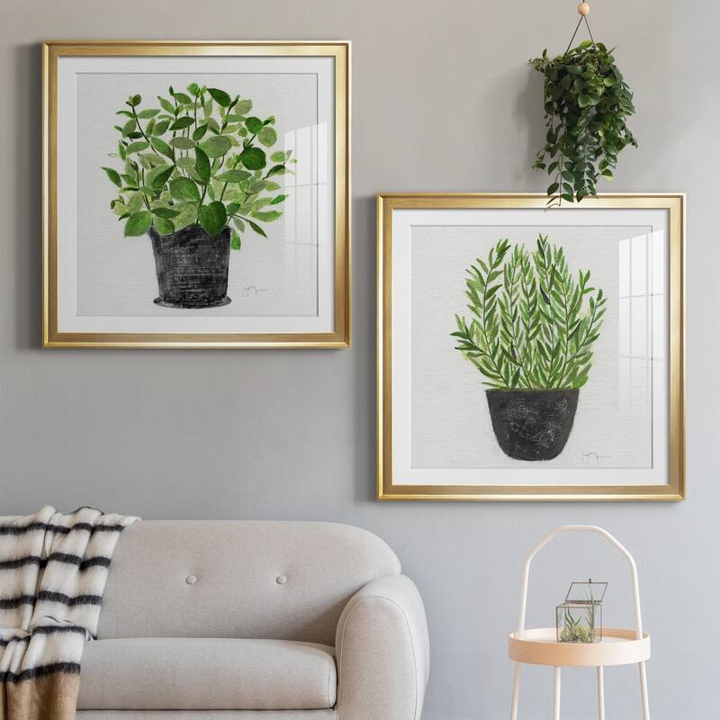 Herb Garden I Premium Framed Print - Ready to Hang