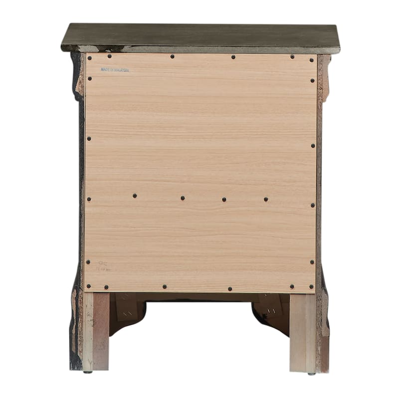 Louis Phillipe Traditional 2-drawer Wood Nightstand