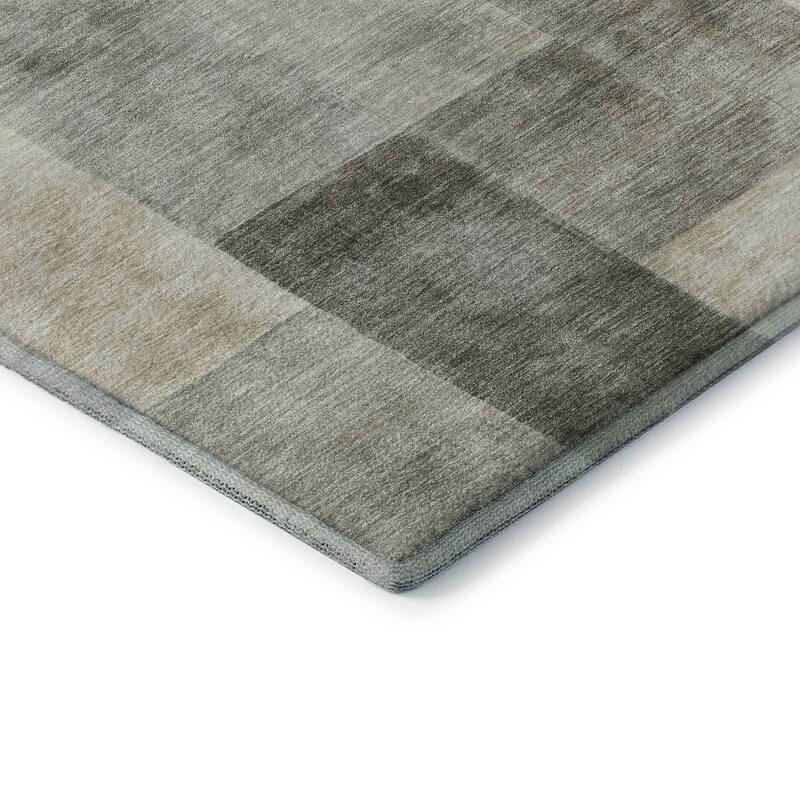 Premium Washable Super Soft Contempory Checker Mayfield Rug