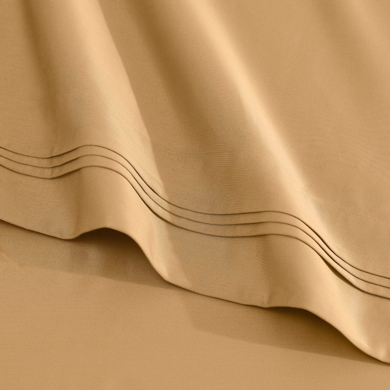 Blue Nile Mills 1500 Thread Count Egyptian Cotton Deep Pocket Solid Sheet Set