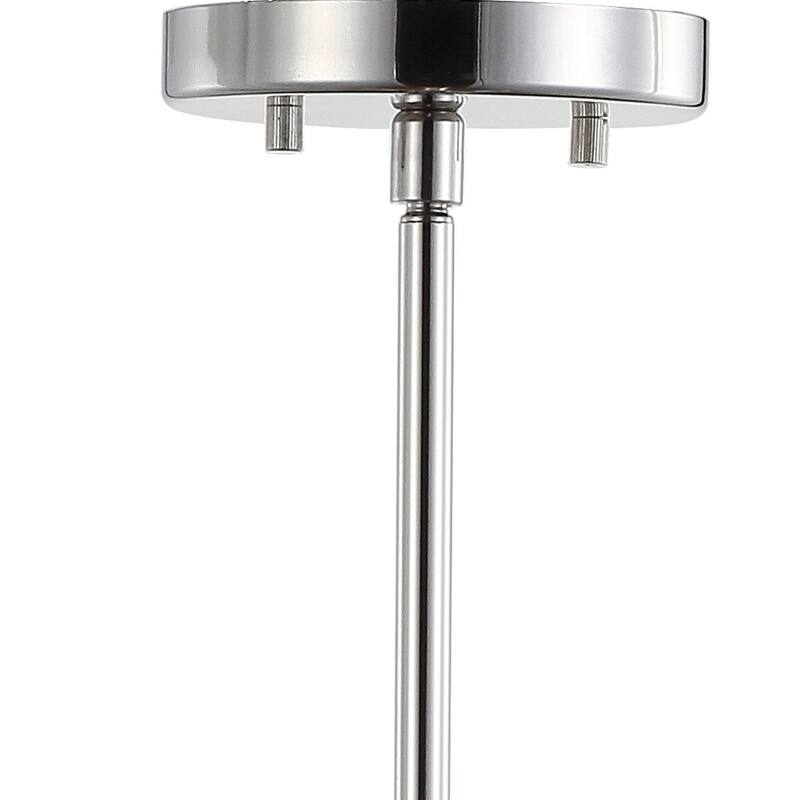Bailey 17.5" Sputnik Metal LED Chandelier, Nickel by JONATHAN Y