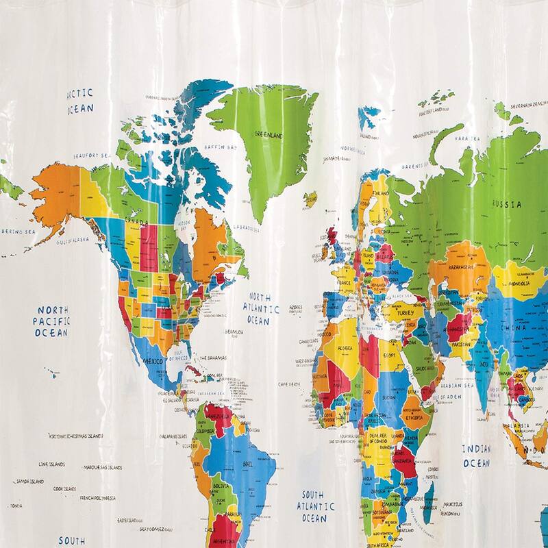 Extra Long Shower Curtain, 72x84, White 3D Textured Fabric