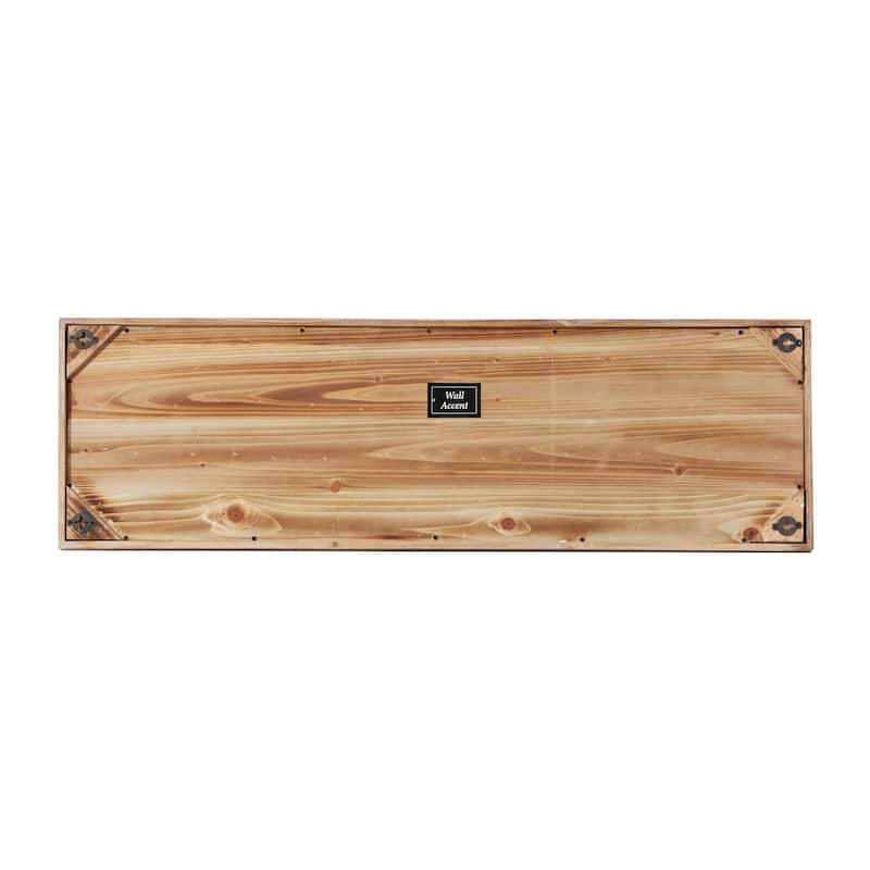 Wood Fish Wall Decor - Brown - Roche River Decor