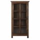 preview thumbnail 21 of 31, The Beach House Design Accent Cabinet w/ Glass Doors