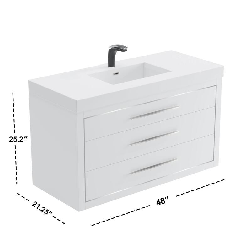 LaLa 48" Single Vanity Set