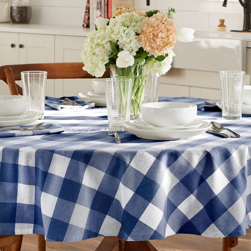 The Gray Barn Emily Gulch Buffalo Check Tablecloth