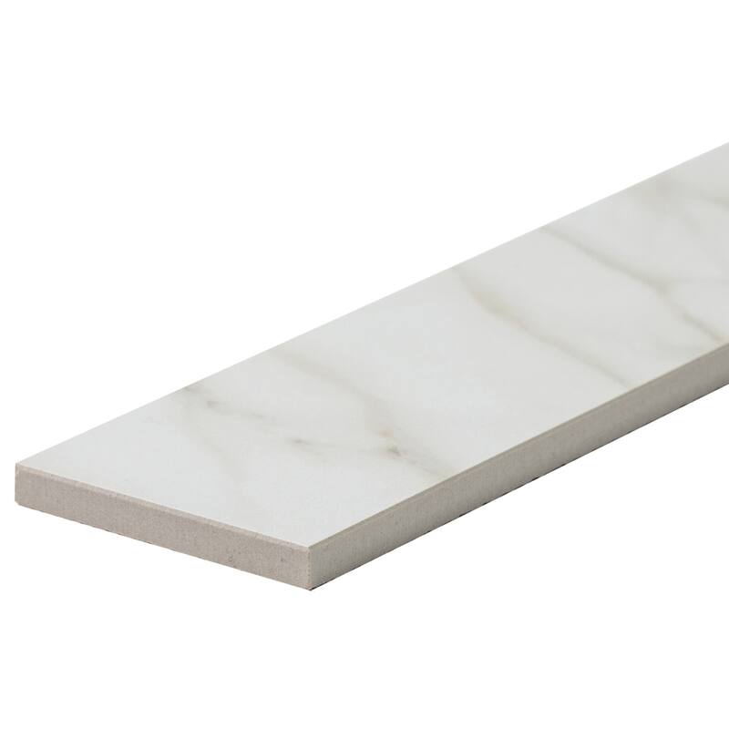 The Tile Life Porto 3x12 Calacatta Gold Porcelain Floor & Wall Tile