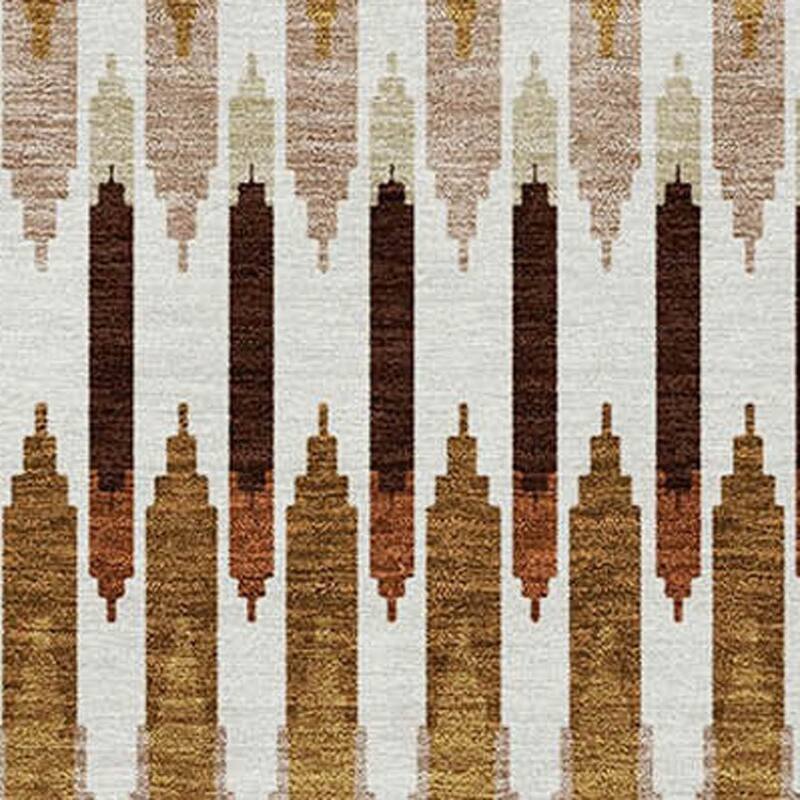 HomeRoots Southwestern Transitional Rectangle Outdoor Rug