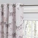 preview thumbnail 7 of 10, Mystic Garden Premium Floral Blackout Grommet Curtain Panel