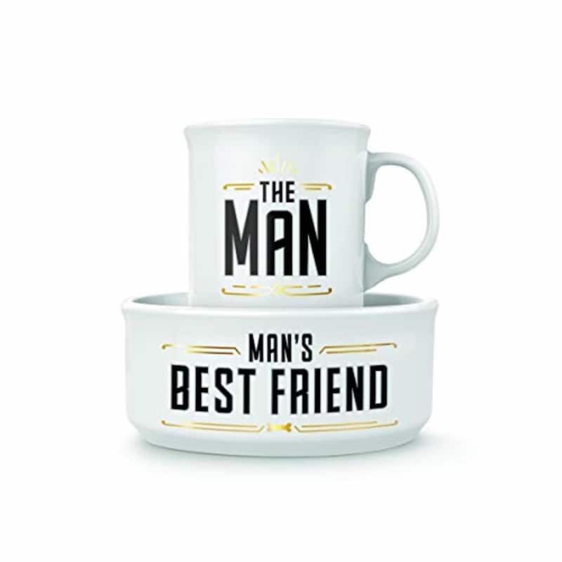 Fred Howligans - Mug & Dog Bowl Set - 16 oz Coffee cup and 24 oz Dog Bowl - 2 Piece - 16 oz Coffee cup and 24 oz Dog Bowl
