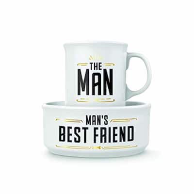 Fred Howligans - Mug & Dog Bowl Set - 16 oz Coffee cup and 24 oz Dog Bowl