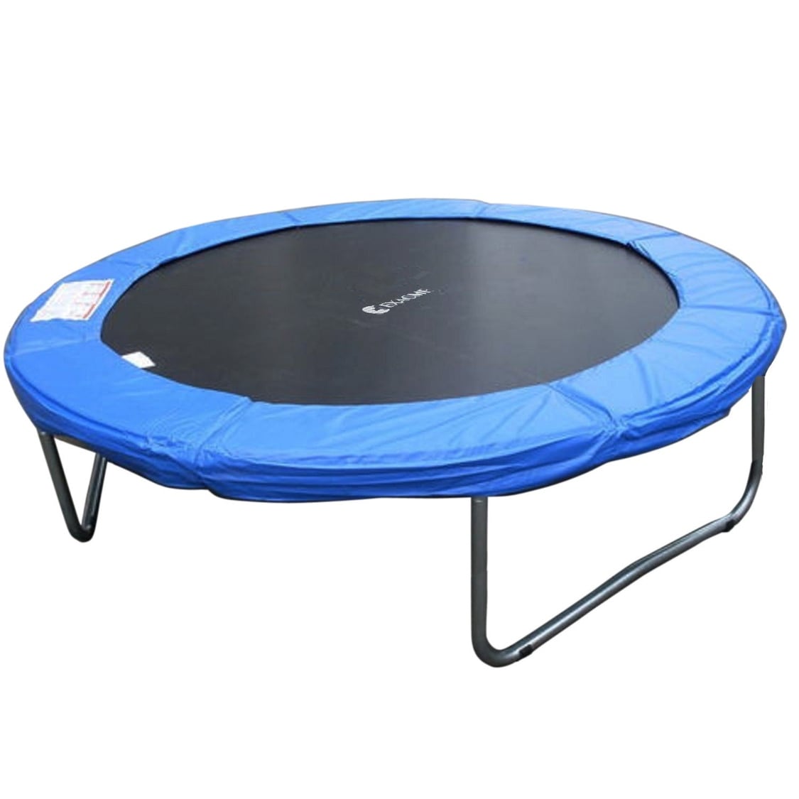 Trampoline without enclosure top
