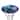 Regal Art & Gift 18 Inch Birdbath with Stand - Swirl Blue