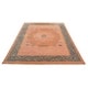 preview thumbnail 3 of 7, ECARPETGALLERY Hand-knotted Jules Serapi Coral Wool Rug - 9'2 x 11'9